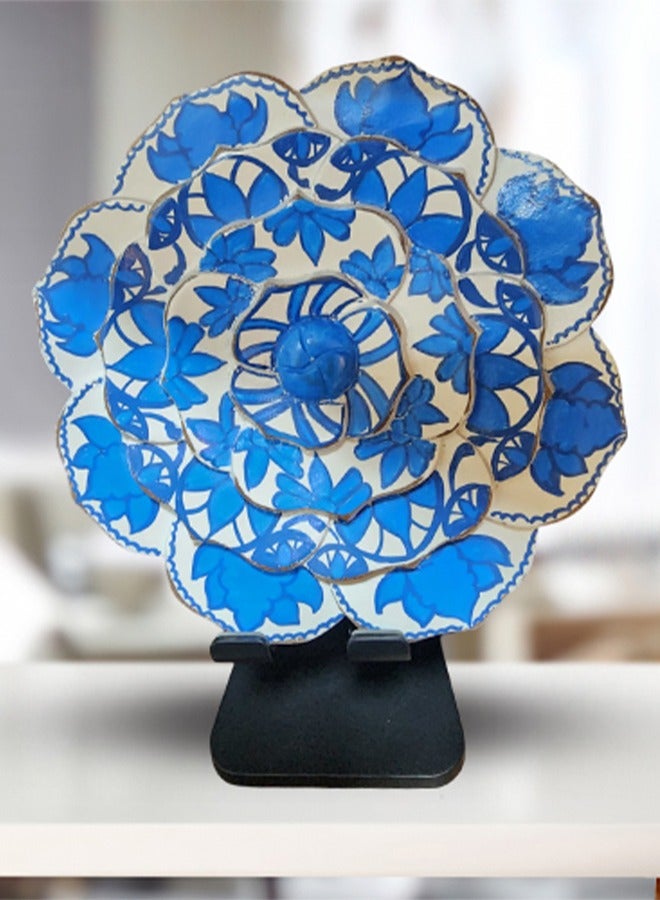 Dash And Twine Decorative Floral Edge Plate (Small)  - Image 1