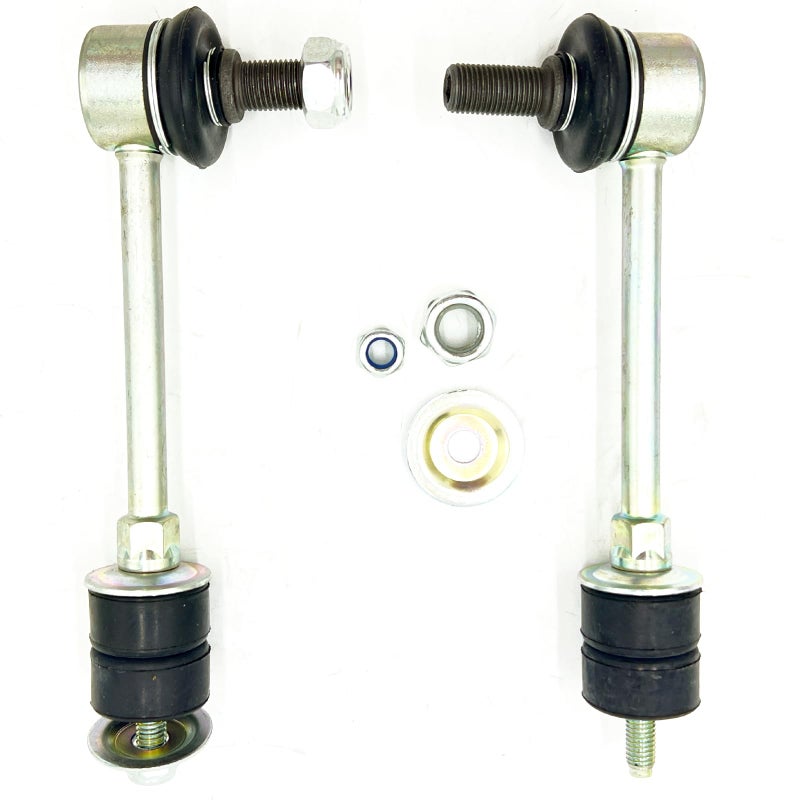 مجموعة روابط مثبتة للبار الخلفي XCPMC 2 قطع يسار ويمين | بديل لـ GX470 4Runner FJ Cruiser | استبدال رقم OE#: K80469 أبيض - Image 2