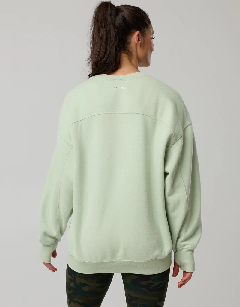 Aerie OFFLINE By Aerie Cloud Fleece Crewneck Sweatshirt