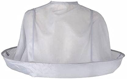 Grofly Grofly Hair Apron Cape Hairstylist Simple Design Pattern Waterproof Haircut Cloth Wrap Protect Hair Cutting Cloak Umbrella Cape Salon Barber Use at Home or Salon Stylist Hairdressing - Image 1