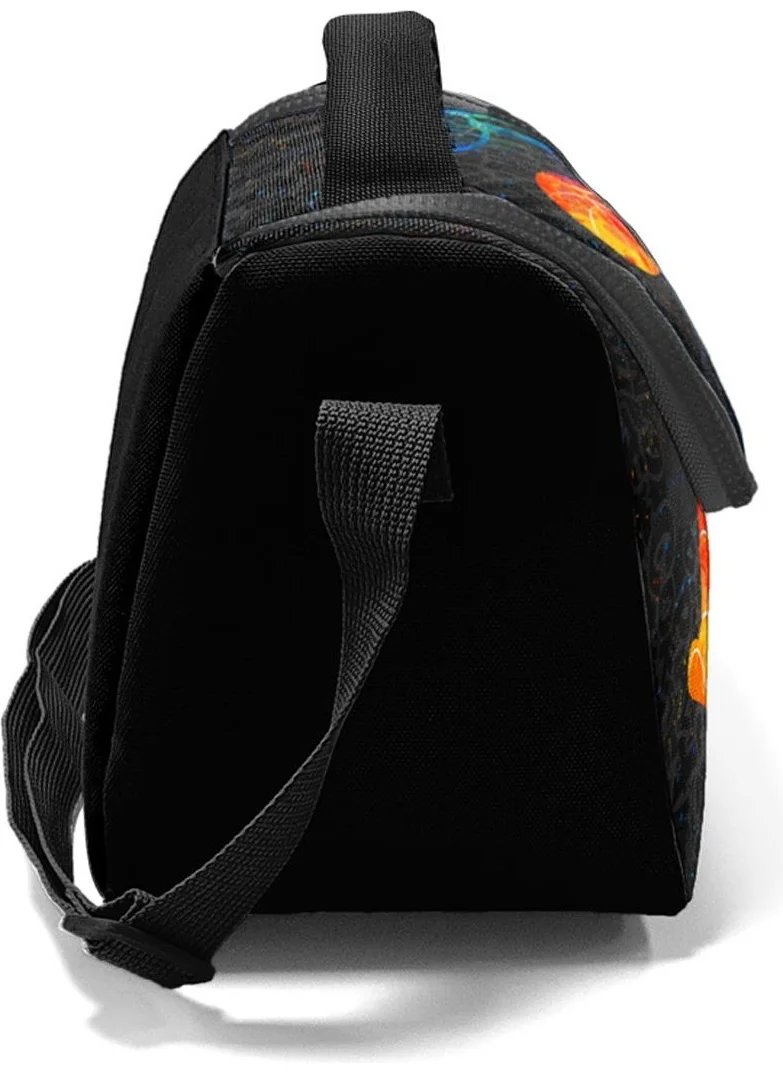 كورال هاي Kids Gray Basketball Patterned Thermo Lunch Box 11783