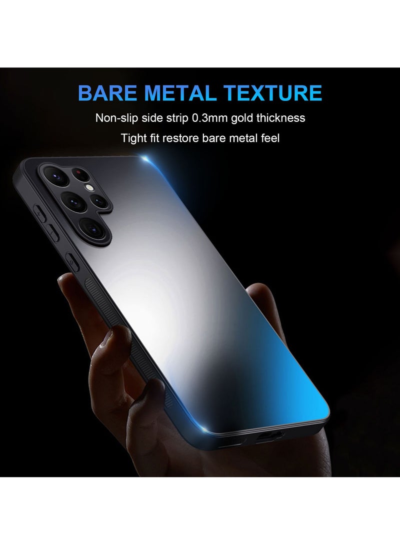 Mmmon Compatible with Samsung Galaxy S25 Ultra Case,Back Cover Shockproof Silicone Bumper Anti Fingerprints Full Body Protective Case Cover for Samsung Galaxy S25 Ultra - Image 2