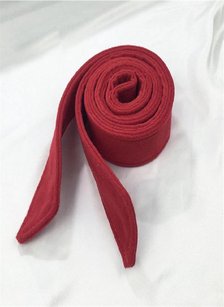 Eckek - Overcoat Jacket Tie Sash Faux Wool Accessories Belt Tie Winter Belt Trench Coat Unisex Woolen - Image 1