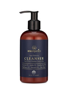 Era Organics Era Organics USDA Organic Men's Face Wash - Nourishing and Hydrating Facial and Body Cleanser for Smoother Skin  - Image 1