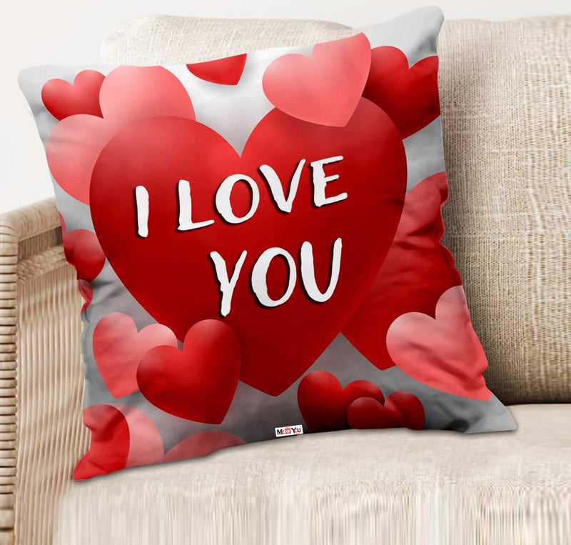 Me & You ME YOU Valentines Gifts for CoupleValentines Week Day Gift for WifeGirlfriendUnique Love Combo GiftRomantic Anniversary Birthday Gift for LoverFiancePrinted Mug Cushion - Image 2