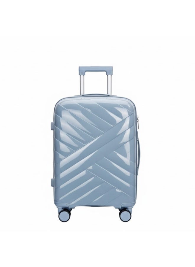 طقم حقائب سفر من البولي بروبيلين الصلب مكون من 3 قطع - حقائب سفر خفيفة الوزن بعجلات دوارة 360 درجة | حقائب ترولي متينة لسفر آمن (صغيرة، متوسطة، كبيرة) - Image 2