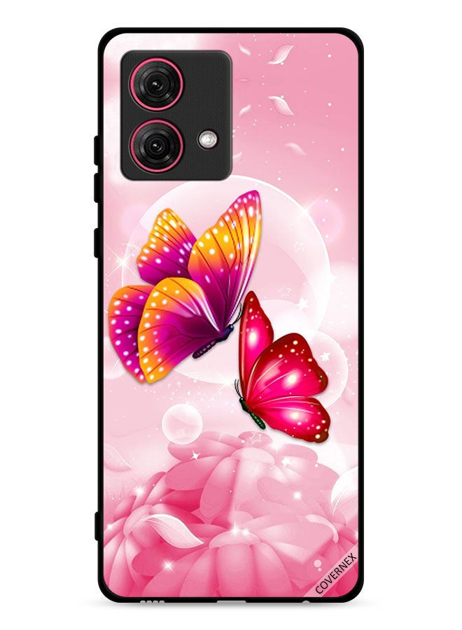 Covernex Motorola Moto G84 5G Protective Case Cover Cute Butterflies  - Image 1