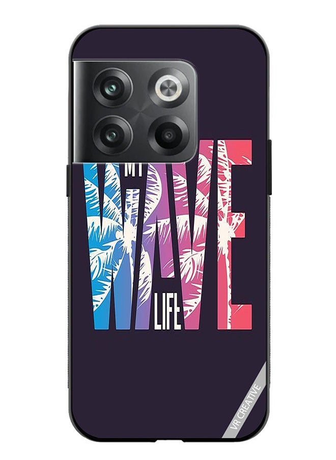 VR CREATIVE - Protective Case Cover For OnePlus Ace Pro Wave Design Multicolour - Image 1