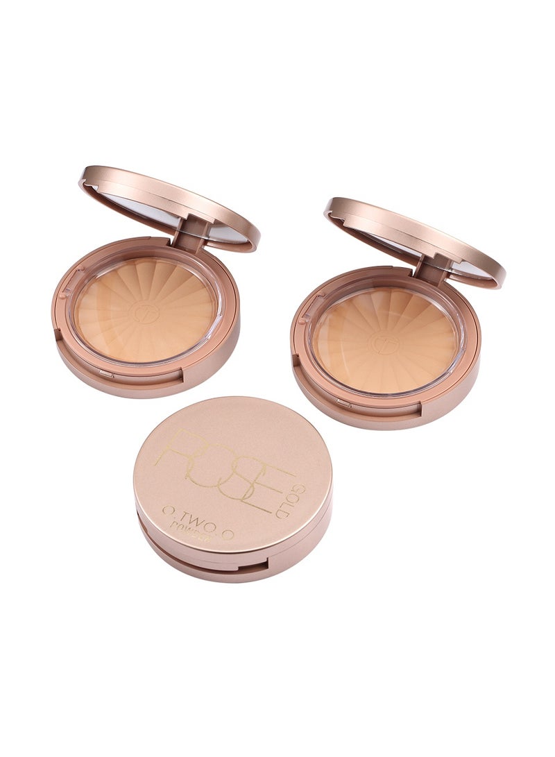 O.TWO.O O2O Rose Gold Compact Face Powder No. 03 10g - Image 2