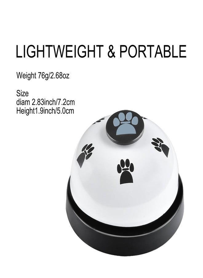 Lcckyeng 3 Pack Dog Doorbells, Pet Training Bells for Outside Potty Training and Communication, Bell for Dog Cat Puppy Interactive Toys (White, 3 Pack) - Image 5
