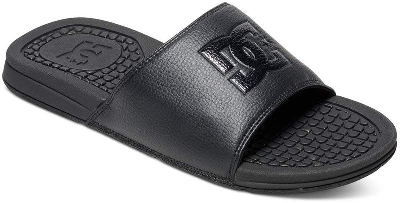 DC Shoes DC Men's Bolsa Slide Sandal, Black/Black/Black, 8 D US - Image 1