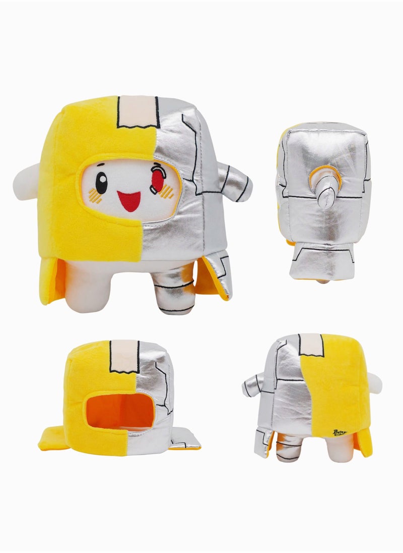 Lanky Boxy Cyborg Plush Toy, Cute Lanky Plush Toy with LED, Half Box and Half Bot, Lanky Boxy Plush Toy, Lanky Merch Great Gift for Kids, Cartoon Fans - Image 1