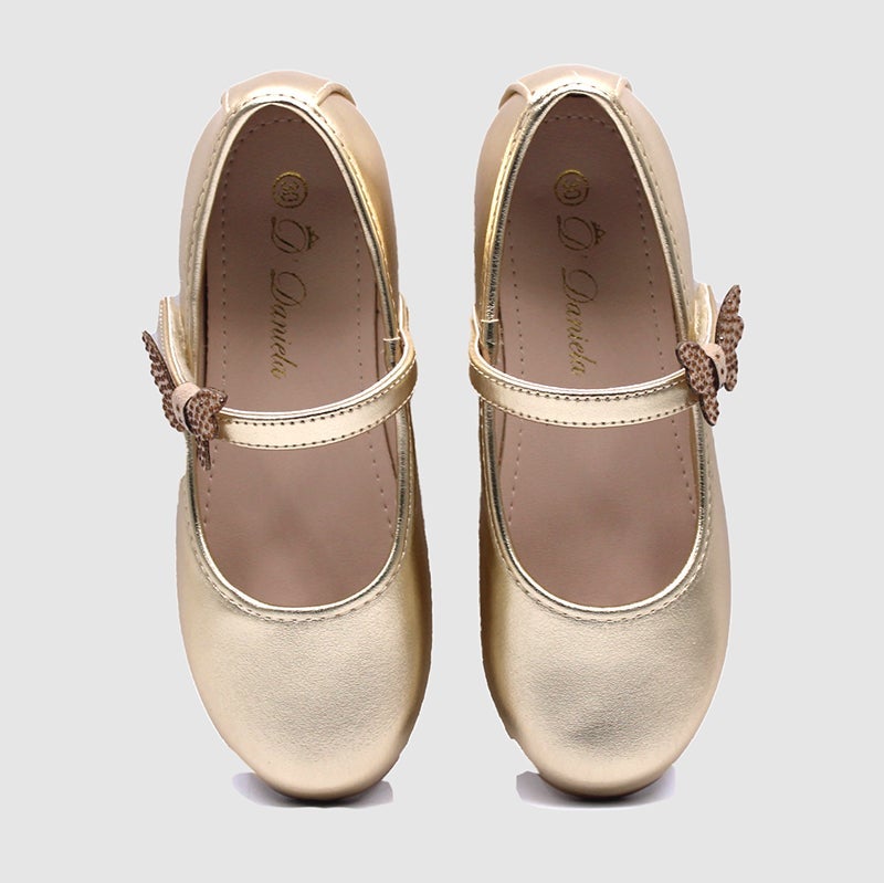 دىدانيالا دانييلا - فلات مزين بفراشة ذهبية - Image 2