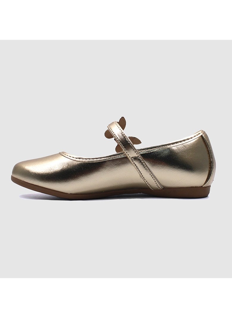 D'Daniela - D' Daniela - Golden Butterfly Charm Flats - Image 1