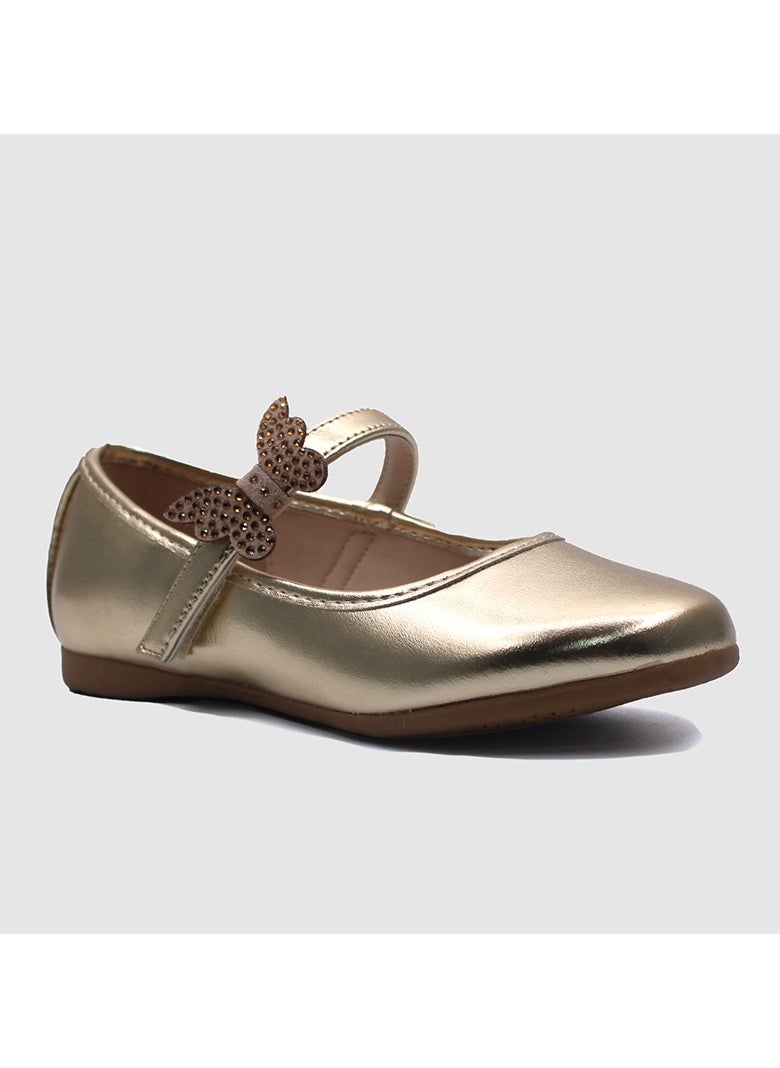 D'Daniela - D' Daniela - Golden Butterfly Charm Flats - Image 1