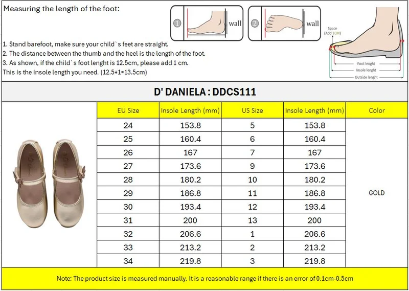 D'Daniela D' Daniela - Golden Butterfly Charm Flats