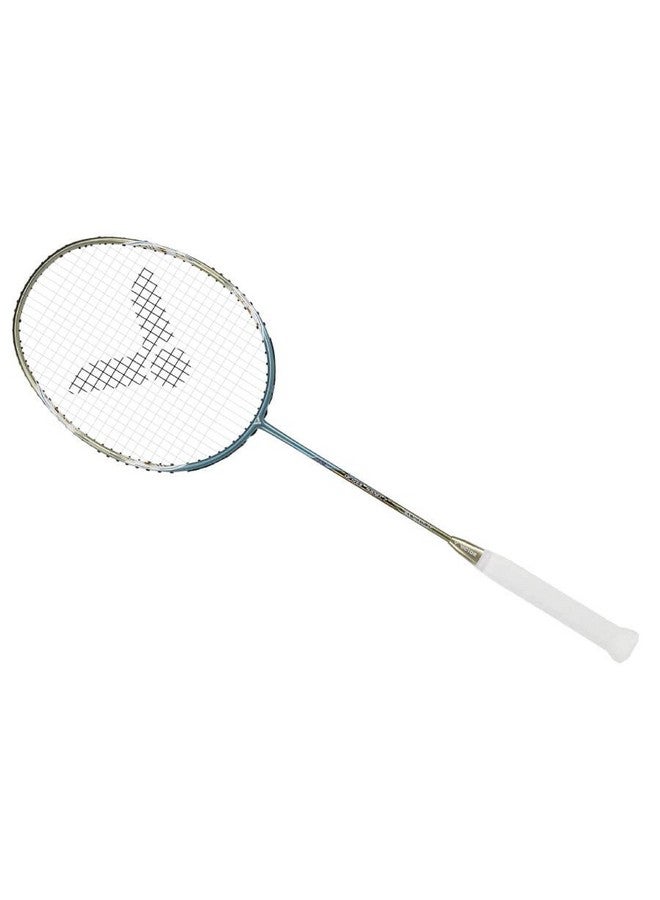 VICTOR Graphite Dx-Nano7-V-4U Drive X Series Strung Badminton Racket, Grey - Image 1
