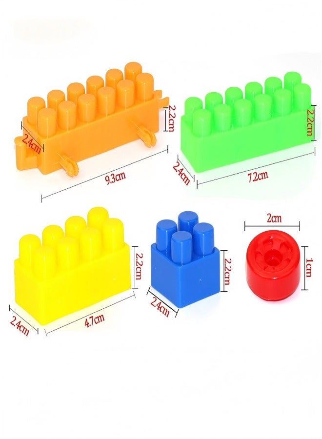 loyal Building Block Children's Toys For 4-6 Years Old, Plastic Puzzle Type, In A Large 32 Piece Exquisite Bag (With Picture Book Included)  - Image 2