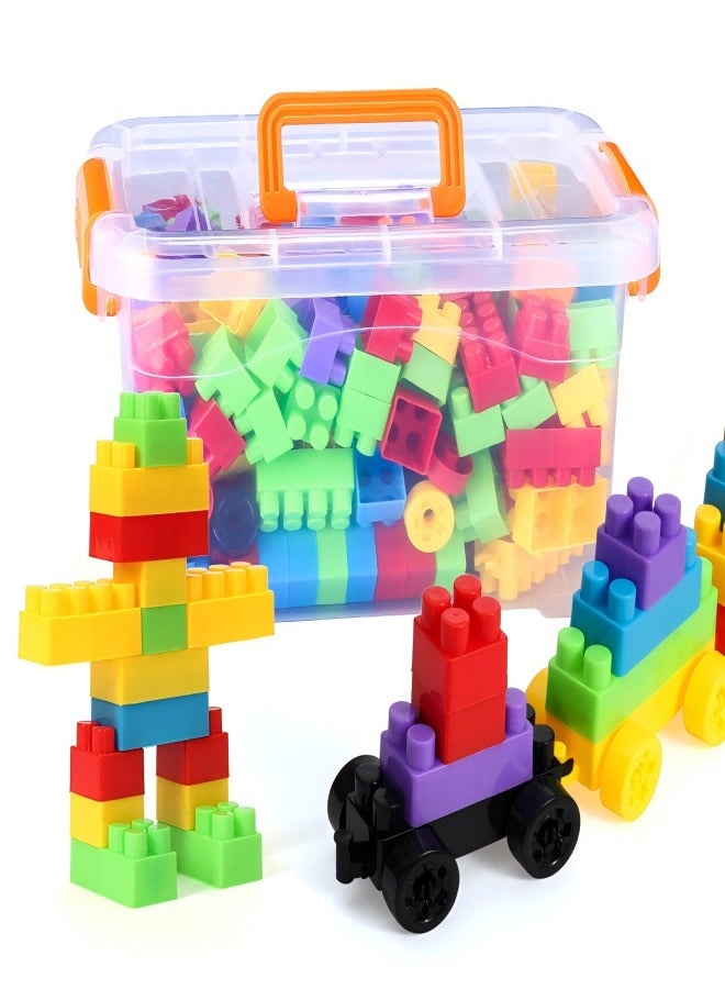 loyal Building Block Children's Toys For 4-6 Years Old, Plastic Puzzle Type, In A Large 32 Piece Exquisite Bag (With Picture Book Included)  - Image 3