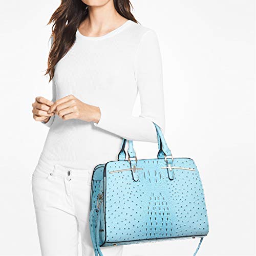 DASEIN Women Handbag Wallet Tote Shoulder Hobo Bag Top Handle Satchel Purse Set 2pcs with 3 Compartments - Image 2