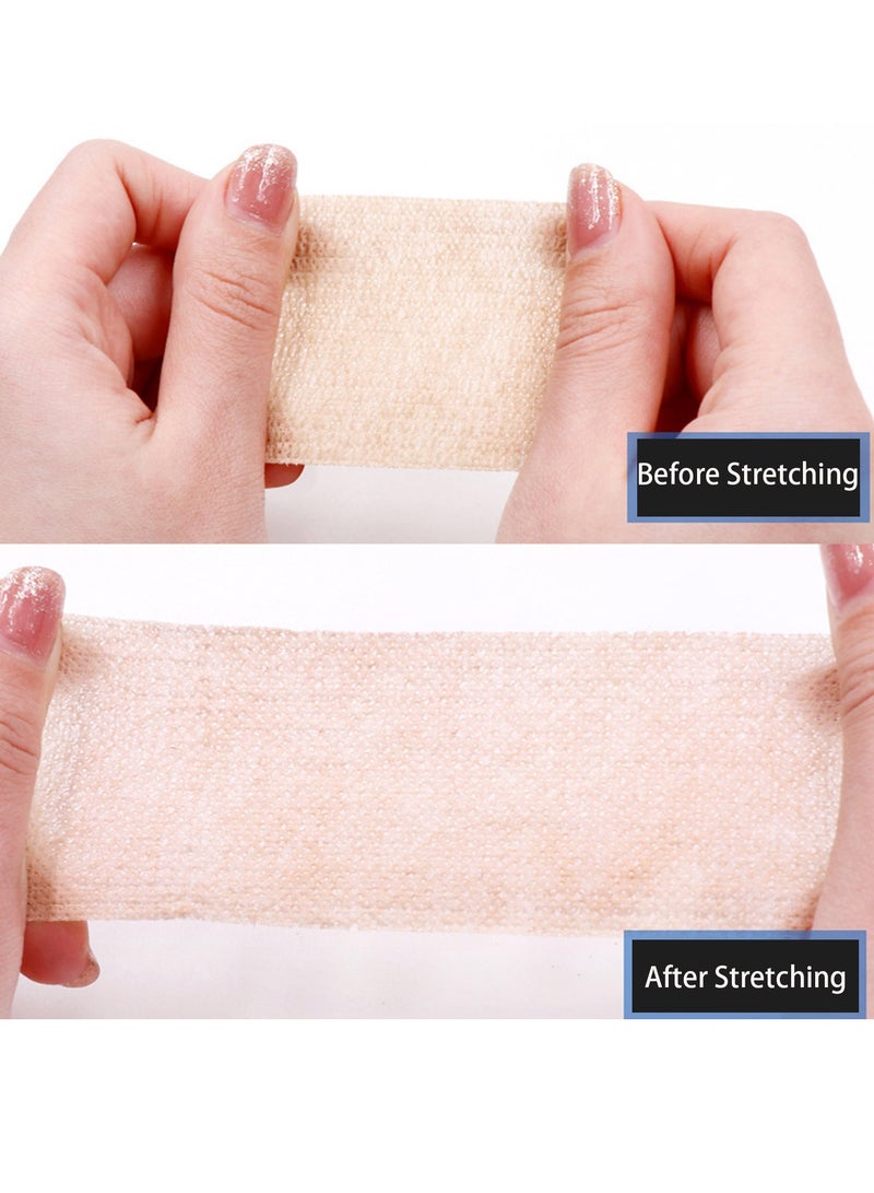 10 Pack Self Adherent Cohesive Wrap Bandages， 5cm/2 Inches X4.5m/ 5 Yards,First Aid Tape, Elastic Self Adhesive Tape, Athletic, Sports wrap Tape,  Sports, Wrist Athletic Tape - Image 5