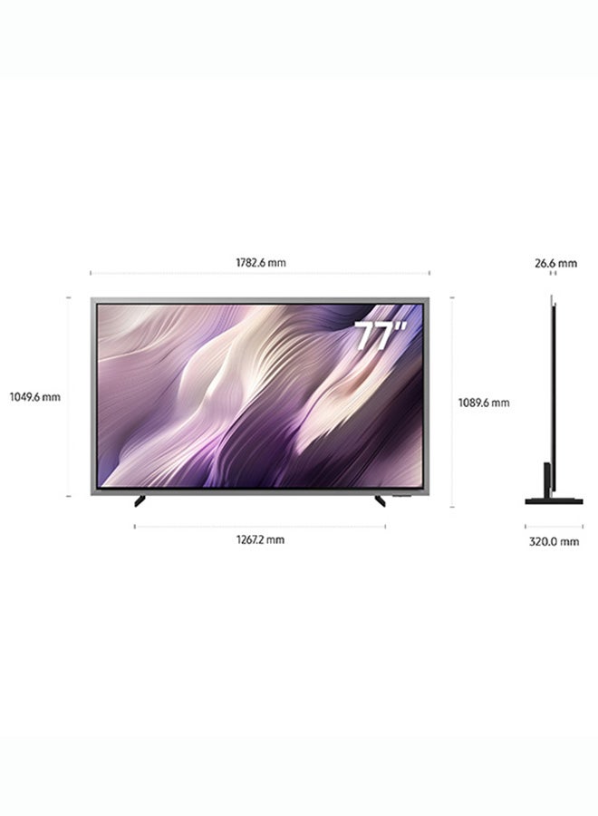 Samsung 77 Inch S95H OLED 4K Glare Free Smart TV, HDR 10+, Motion Xcelerator 165Hz, Dolby Atmos, Gaming Hub, FreeSync Premium Pro, G-Sync, QA77S95HAEXZN (2026 - UAE Version) QA77S95HAEXZN black - Image 3