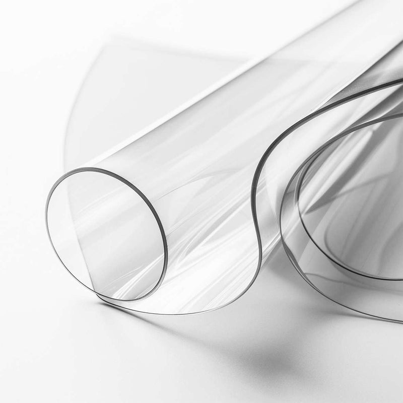 Nicoman حصيرة مكتب شفافة من نيكومان، واقي مكتب من PVC غير قابل للانزلاق بحواف مستديرة، مقاومة للحرارة ومقاومة للماء للمنزل والمكتب، شفافة، 60×30 سم (2×1 قدم) - Image 3