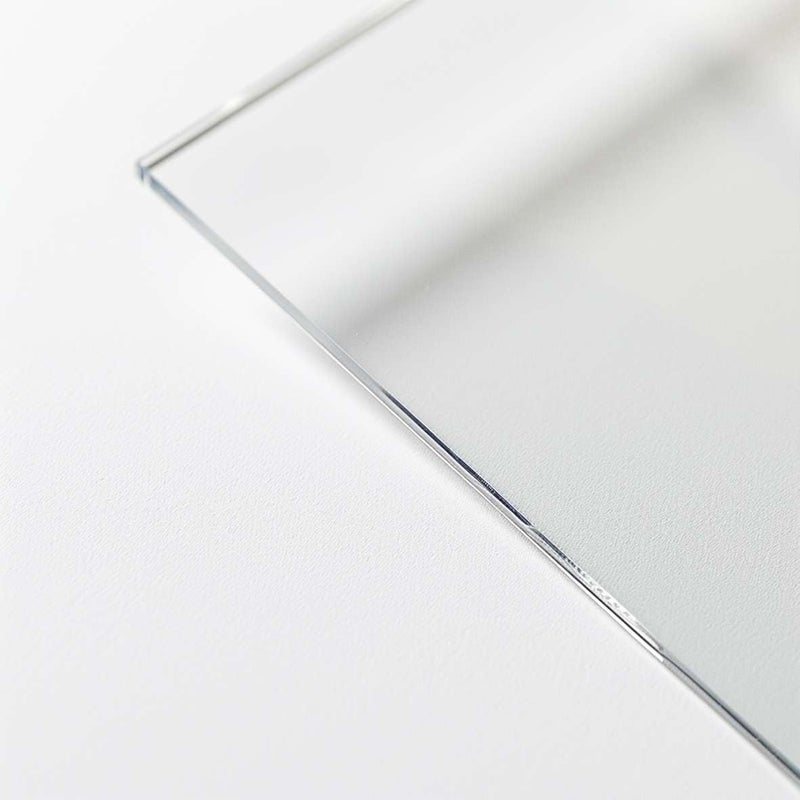 Nicoman حصيرة مكتب شفافة من نيكومان، واقي مكتب من PVC غير قابل للانزلاق بحواف مستديرة، مقاومة للحرارة ومقاومة للماء للمنزل والمكتب، شفافة، 60×30 سم (2×1 قدم) - Image 4