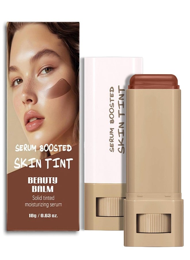 BAISEN DIARY Beauty Balm Serum Boosted Skin Tint - Hydrating Tinted Moisturizer, Lightweight Solid Tinted Foundation Stick for Flawless, Sheer to Medium Coverage, Radiant & Dewy Finish, All-Day Wear (2#, 1) - Image 1
