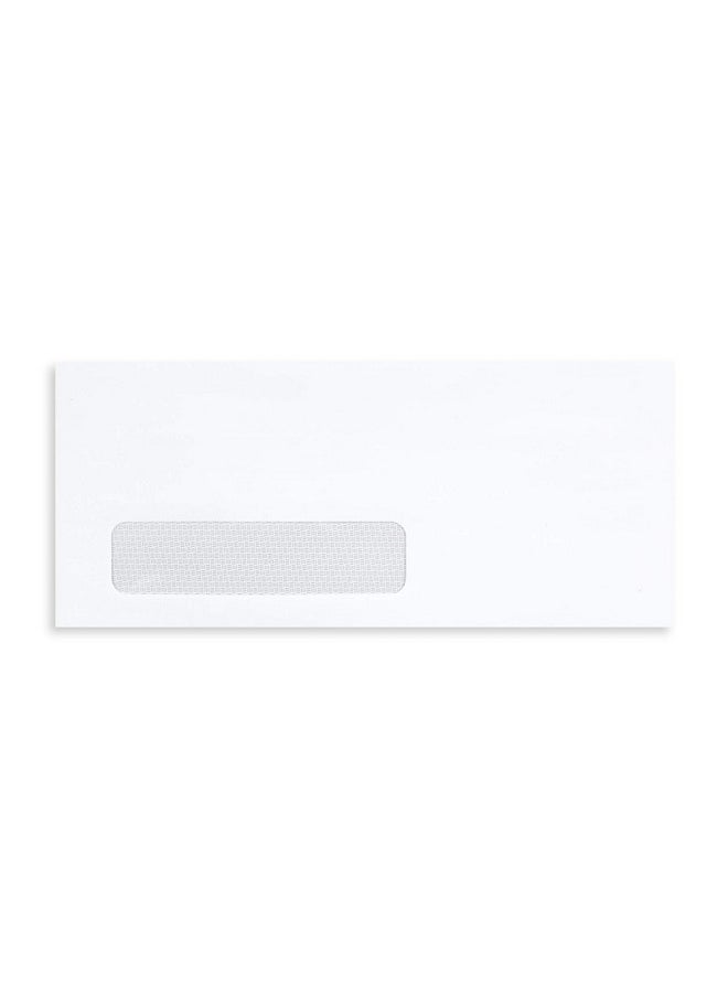 Blue Summit Supplies 50010 Single Window Security Envelopes Flip And Seal Designed For Quickbooks Invoices And Business Statements Number 10 Size 4 1/8” X 9 1/2” 500 Pack  - Image 2