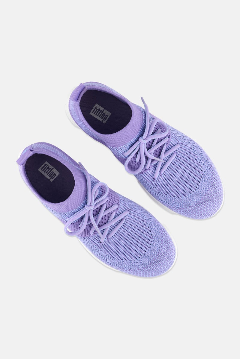 FitFlop أحذية كاجوال نسائية من أوبيركنيت مزودة بأربطة، لافندر - Image 4