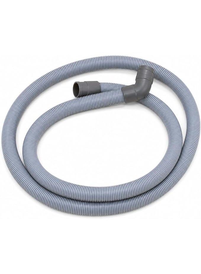 Imported washing machine drain hose compatible with Toshiba 8kg top-load washing machines, as well as various automatic and top-load washing machines and dishwashers. - Image 1