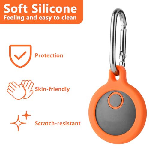 Xxerciz غطاء واقي Xxerciz لجهاز Bushnell Wingman Golf GPS مكبر الصوت مع غطاء زر التحكم وحامل مع كارابينر، غطاء واقي بديل خفيف الوزن من السيليكون - Image 4