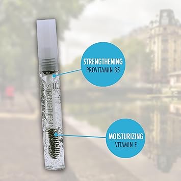 L'Action Paris علاج تقوية الرموش من لاكشن باريس ماسكارا شفافة تطيل وتكثف الرموش تقوية بروفيتامين B5 وفيتامين E المرطب 10 مل - Image 4