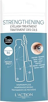 L'Action Paris علاج تقوية الرموش من لاكشن باريس ماسكارا شفافة تطيل وتكثف الرموش تقوية بروفيتامين B5 وفيتامين E المرطب 10 مل - Image 1