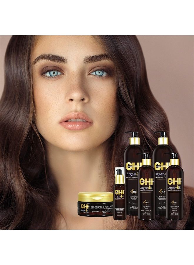 CHI ماسك تجديد زيت الأركان من فاروق CHI، 8 أونصات - Image 4