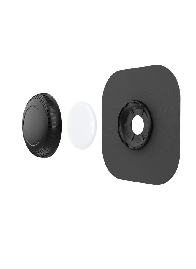 Generic - Suitable For Airtag Protective Cover Apple AirTag Tracker Anti-lost Device Paste Style Locator Protective Cover-Color:Gray - Image 1