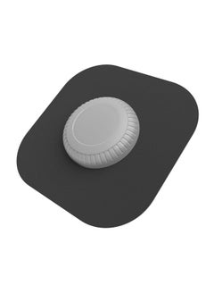 Suitable For Airtag Protective Cover Apple AirTag Tracker Anti-lost Device Paste Style Locator Protective Cover-Color:Gray