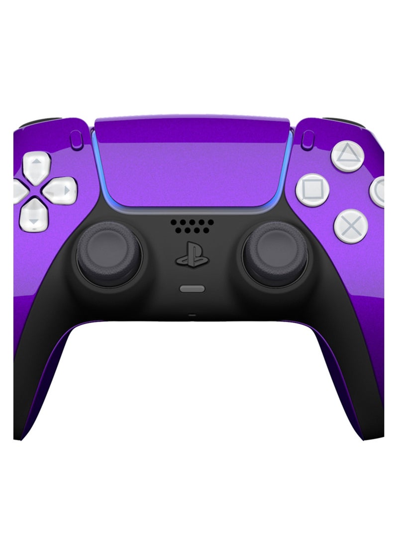 CRAFT by MERLIN PAINTED PLAY STATION 5 DUAL SENSE WIRELESS CONTROLLER NEON PURPLE - Image 2