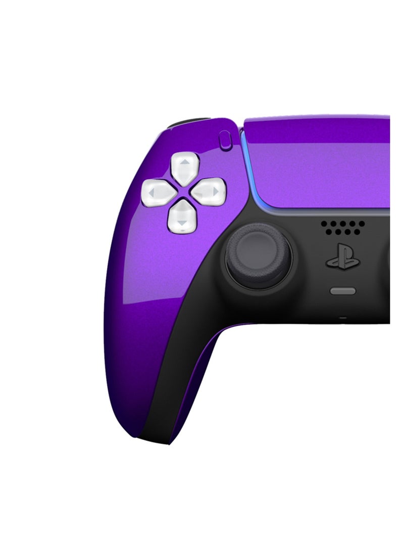CRAFT by MERLIN PAINTED PLAY STATION 5 DUAL SENSE WIRELESS CONTROLLER NEON PURPLE - Image 3
