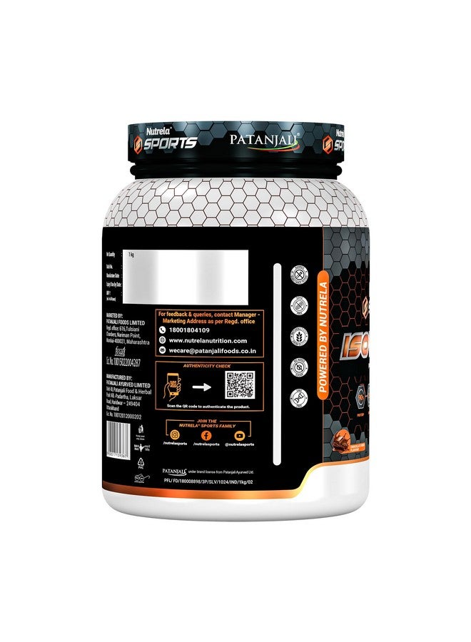 NUTRELA Combo Sports Isoveda Chocolate 1 Kg & Creatine Monohydrate 100 G.,Powder,2 Count,33 Servings - Image 3