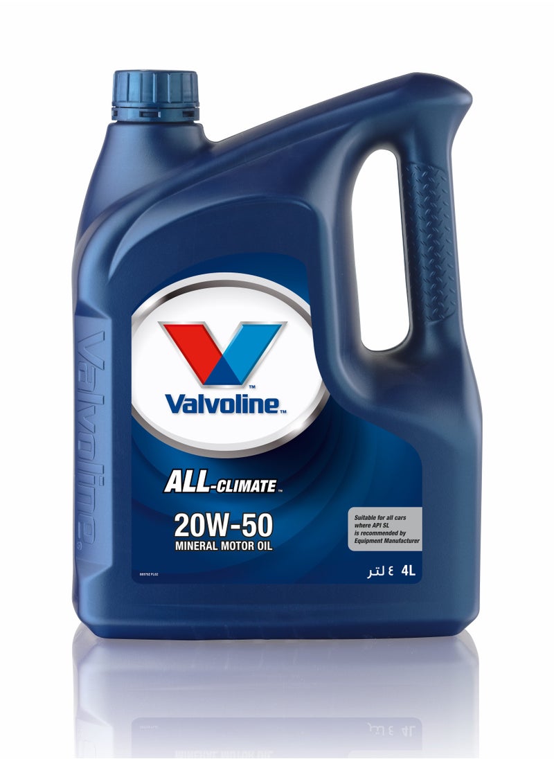 Valvoline Valvoline All-Climate  SL 20W50 - 4L 