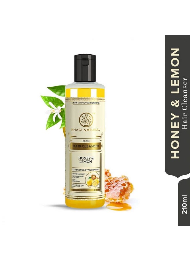 Khadi Natural - Honey And Lemon Juice Shampoo 210 Ml (Pack Of 2) - Image 1