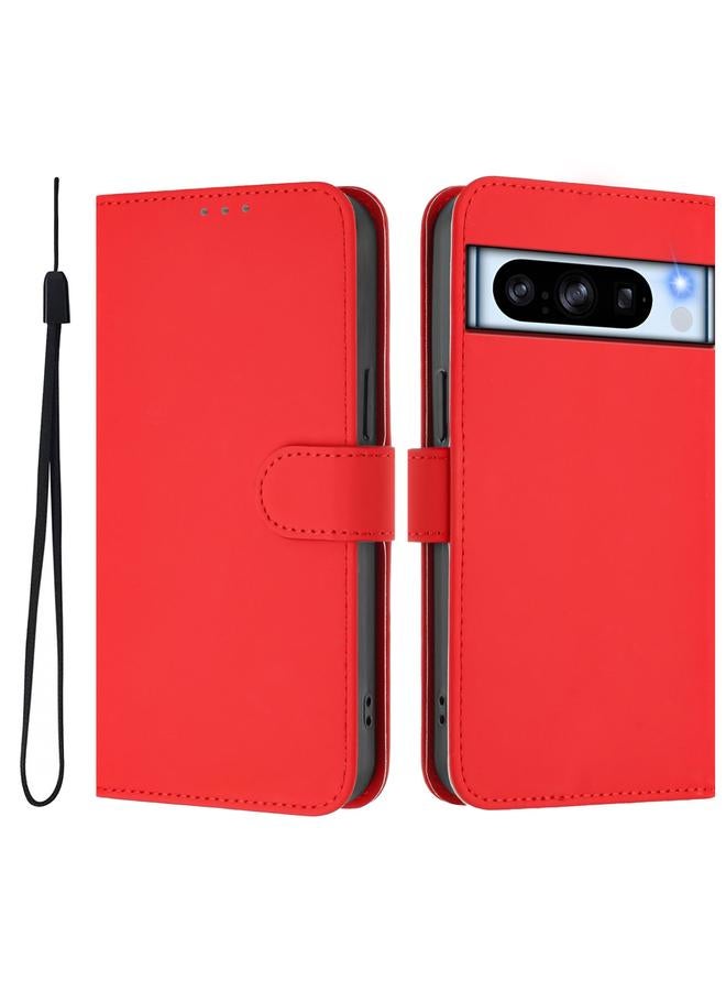 جرين تايجر جراب هاتف Google Pixel 8 Pro مصنوع من الجلد بلون سادة مع حبل - Image 2