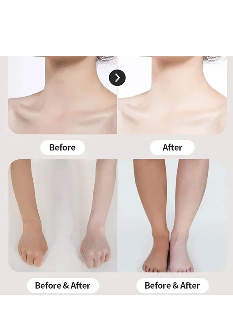 2PCS Natural Cream Young Skin Water Light, Moisturising Tone-Up Cream, V7 Deep Hydration Waterlight Makeup Cream, Korean Moisturising Face Cream (40g * 2)