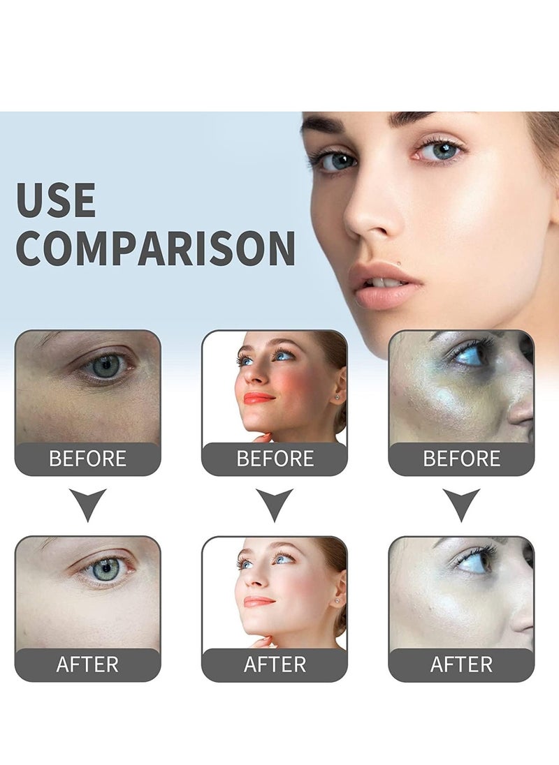 2PCS Natural Cream Young Skin Water Light, Moisturising Tone-Up Cream, V7 Deep Hydration Waterlight Makeup Cream, Korean Moisturising Face Cream (40g * 2)