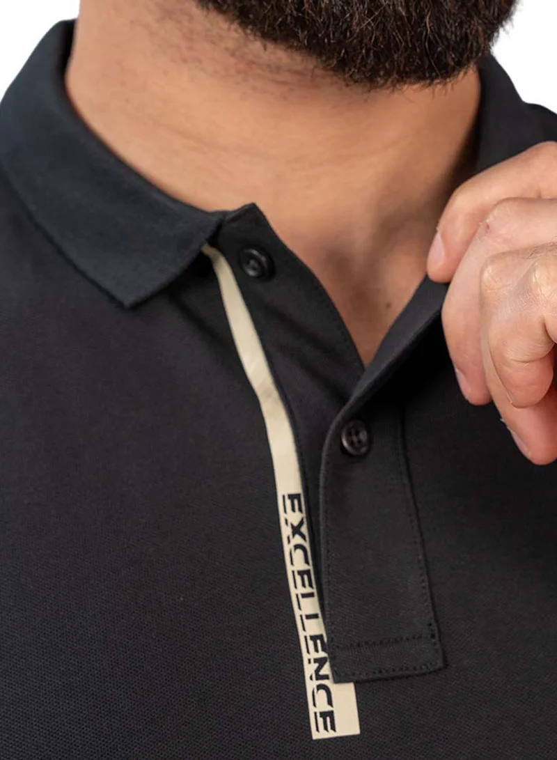 GIORDANO  Men's Slim Fit Short Sleeve Polo with Embroidery for Men | Best Price UAE