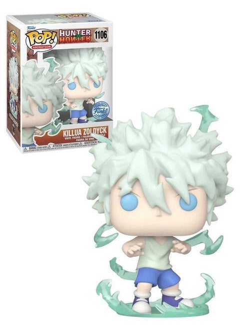 Pop! Hunter X Hunter Killua Zoldyck Bundled With Ecotek Pop Protector