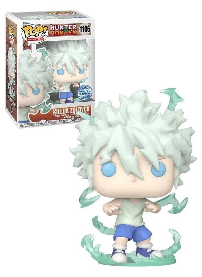 Funko - Pop! Hunter X Hunter Killua Zoldyck Bundled With Ecotek Pop Protector - Image 1