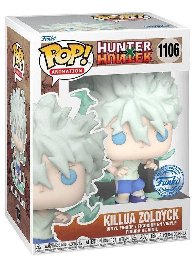 Funko - Pop! Hunter X Hunter Killua Zoldyck Bundled With Ecotek Pop Protector - Image 1
